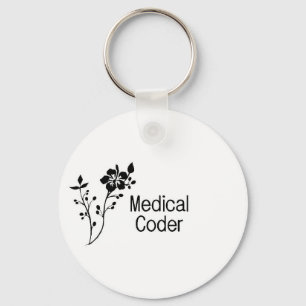 Medical Coder Elegance Key Ring