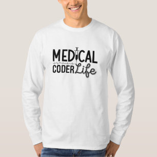 Medical Coder Life Assistant ICD Programmer Coding T-Shirt