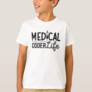 Medical Coder Life Assistant ICD Programmer Coding T-Shirt