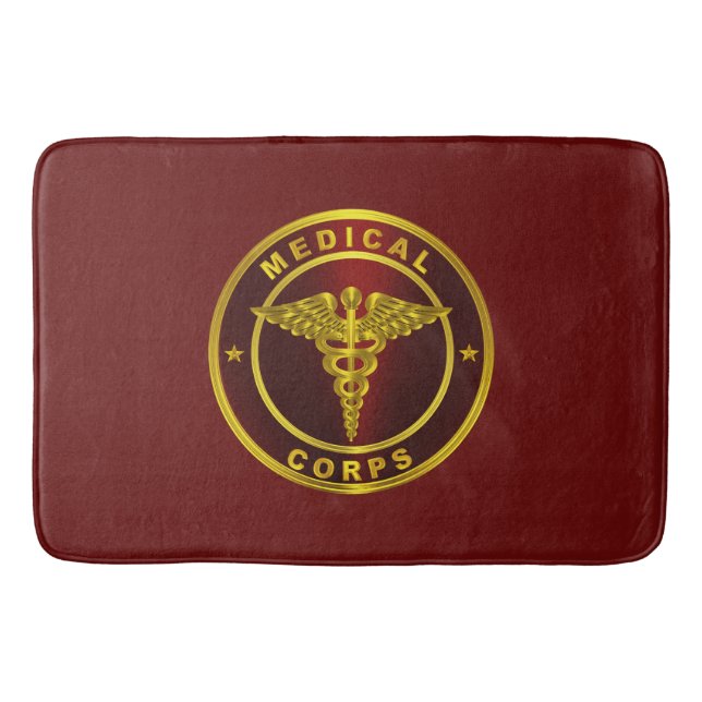 Medical Corps  Bath Mat (Front)