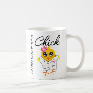 Medical Data Analyst Chick Coffee Mug