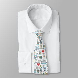 Medical Design Pattern Tie