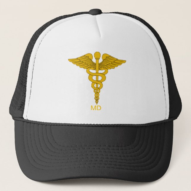 Medical Doctor Caduceus Hat (Front)