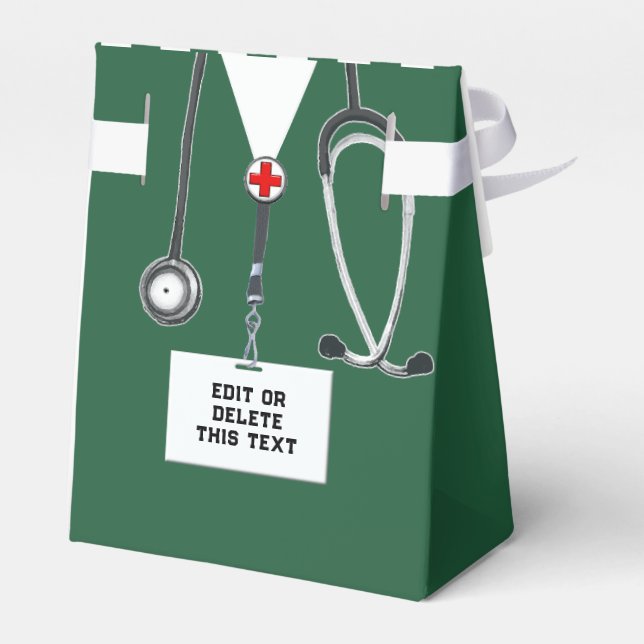 Medical Doctor Favour Box (Back Side)