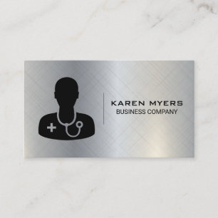 Medical Doctor Icon Business Card