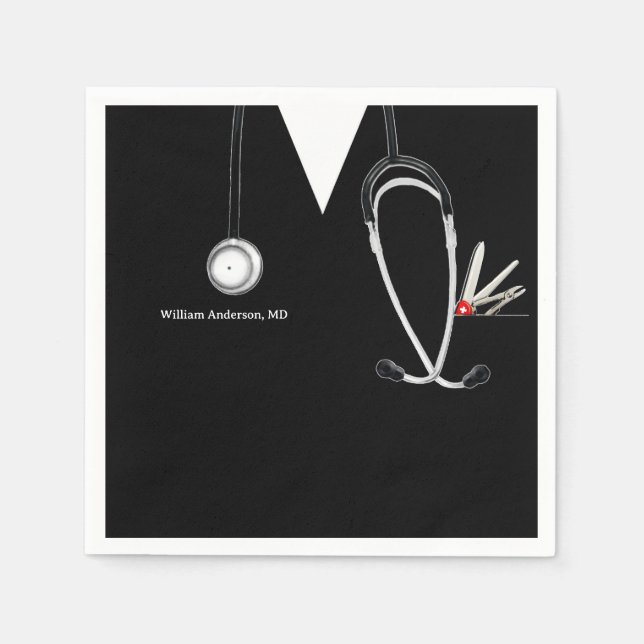 Medical Doctor Napkin (Front)