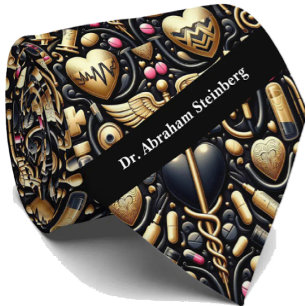 Medical Doctor Neck Tie Health Professional Tie