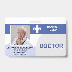 MEDICAL DOCTOR NURSE Emergency Health Care ID Badge