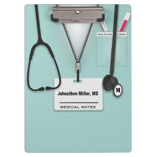 Medical Doctor, Nurse or Caregiver Clipboard