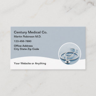 Medical Doctor Office New Business Cards