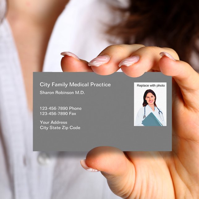 Medical Doctor Office Photo Business Cards (Creator Uploaded)