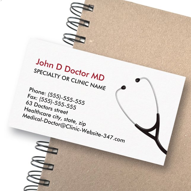Medical doctor or healthcare business cards (Creator Uploaded)