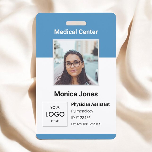 Medical Employee Logo Photo Badge ID Badge (Creator Uploaded)