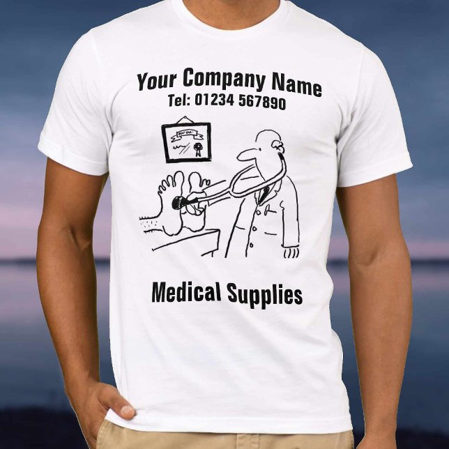 Medical Equipment & Medical Supplies Cartoon T-Shirt (Creator Uploaded)