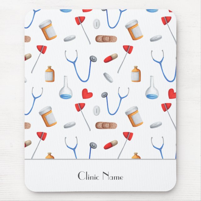 Medical Equipment Private Practice Personalized Mouse Pad (Front)
