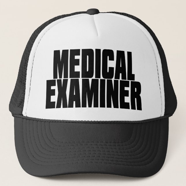 Medical Examiner Trucker Hat (Front)