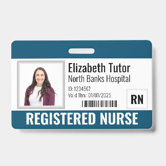 Medical Facility Badge ID Badge