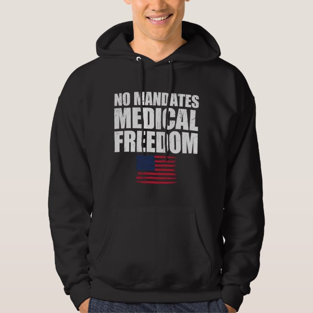 Medical Freedom Shirt US Flag Medical Freedom No M (Front)