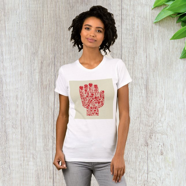 Medical Hand Womens T-Shirt (Creator Uploaded)