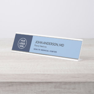 Medical Healthcare Clinic Doctor Desk Name Plate