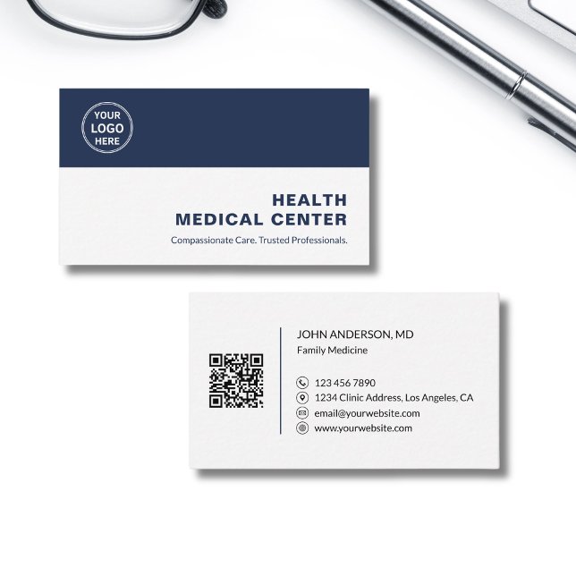 Medical Healthcare Clinic Doctor Professional Business Card (Medical Healthcare Clinic Doctor Professional Business Card)