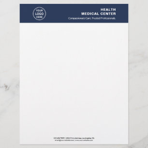 Medical Healthcare Clinic Doctor Professional Custom Letterhead