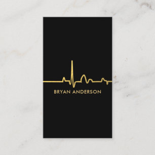 Medical Heart Rate Business Card