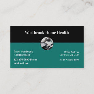 Medical Home Health Business Cards