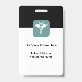 Medical Home Health Field Staff Name Badges ID Badge
