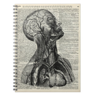 Medical Human Anatomy Spiral Notebook