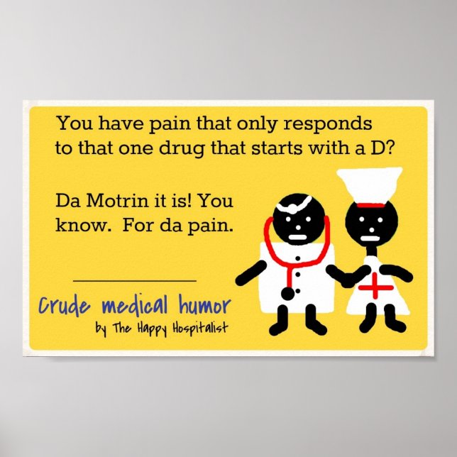 Medical Humour Poster (Front)