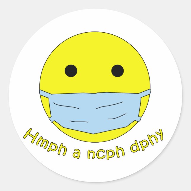 Medical Humour Products Classic Round Sticker (Front)