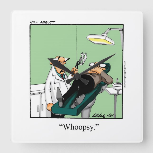 Medical Humour Wall Clock (Front)