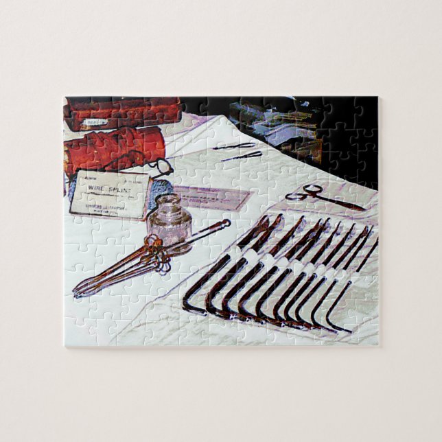 Medical Instruments Jigsaw Puzzle (Horizontal)