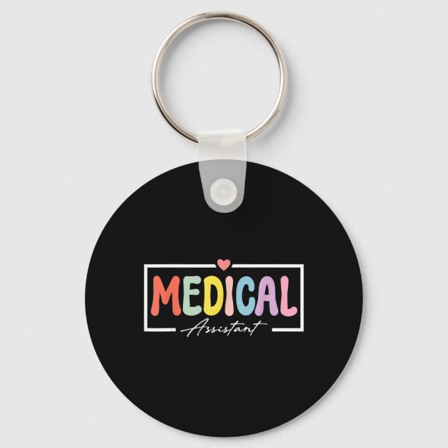 Medical Istant Ma Cma Nursing Doctor Istant Key Ring (Front)