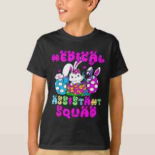 Medical Istant Squad Bunny Easter Nurse Life T-Shirt