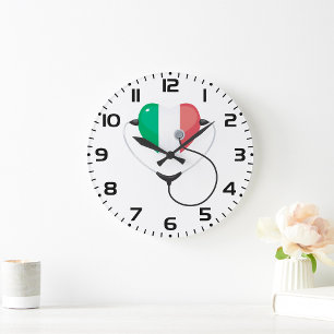 Medical Italy  Large Clock