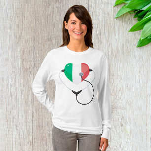 Medical Italy Womens Long-Sleeve T-Shirt