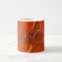 MEDICAL LAB SCIENTIST MIXED WORDS COFFEE MUG