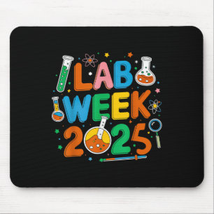 Medical Lab Scientist Retro Lab Week 2025 Phleboto Mouse Pad