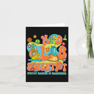 Medical Lab Scientist Retro Lab Week Run 2025 Mls Card