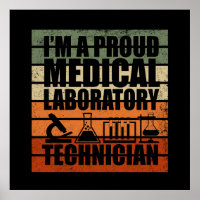Medical Lab Tech vintage retro