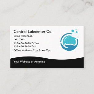 Medical Lab Testing Service Business Cards