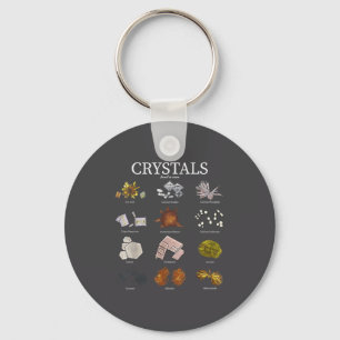Medical Lab Urine Crystal Laboratory Tech Science Key Ring