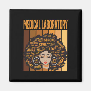 Medical Laboratory Powerful Black History Month Bl Magnet