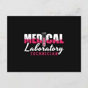 Medical Laboratory Technician Chemist Lab Tech Postcard