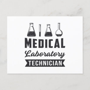 Medical Laboratory Technician Funny Lab Tech Gift Postcard