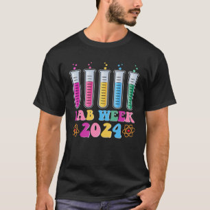 Medical Laboratory Technician Lab Week 2024 Techno T-Shirt