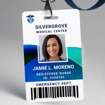 Medical Logo Clinic Hospital Modern Photo Nurse ID
