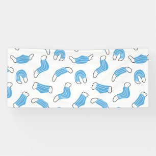 Medical mask pattern banner